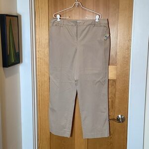 Talbots Petites Stretch Khaki Pants